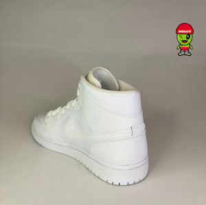 Air Jordan 1 Mid 'Triple White'