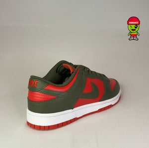 Dunk Low 'Cargo Khaki Mystic Red'