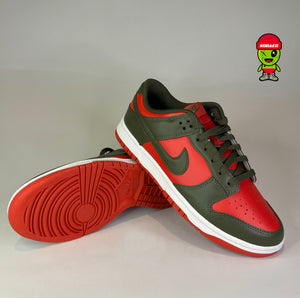 Dunk Low 'Cargo Khaki Mystic Red'