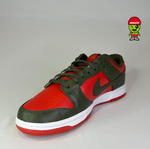 Dunk Low 'Cargo Khaki Mystic Red'