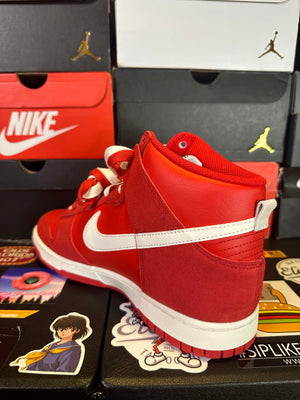 Nike Dunk Hi First Use Red