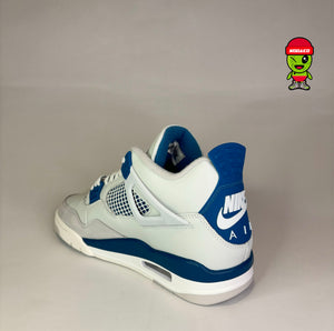 Jordan 4 Military Blue Off White