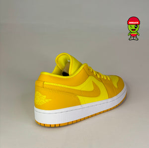 Womens Air Jordan 1 Low 'Yellow Strike'